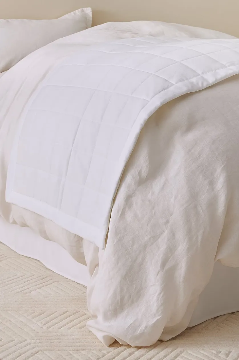 LINDEN sengetæppe i hotelstil