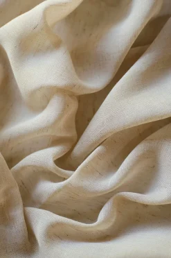LIZZIE gardin med linnedtekstur 1 længde ekstra bred