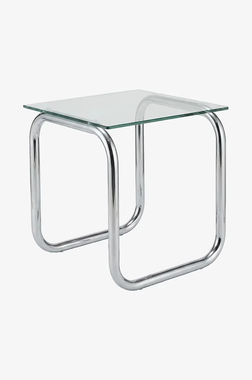 Lulu sidebord krom/glas højde 45 cm