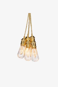 Lyskæde E27 8 LED udskiftelige 350 cm
