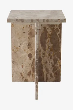 MELETO sidebord marmor 35x35 cm