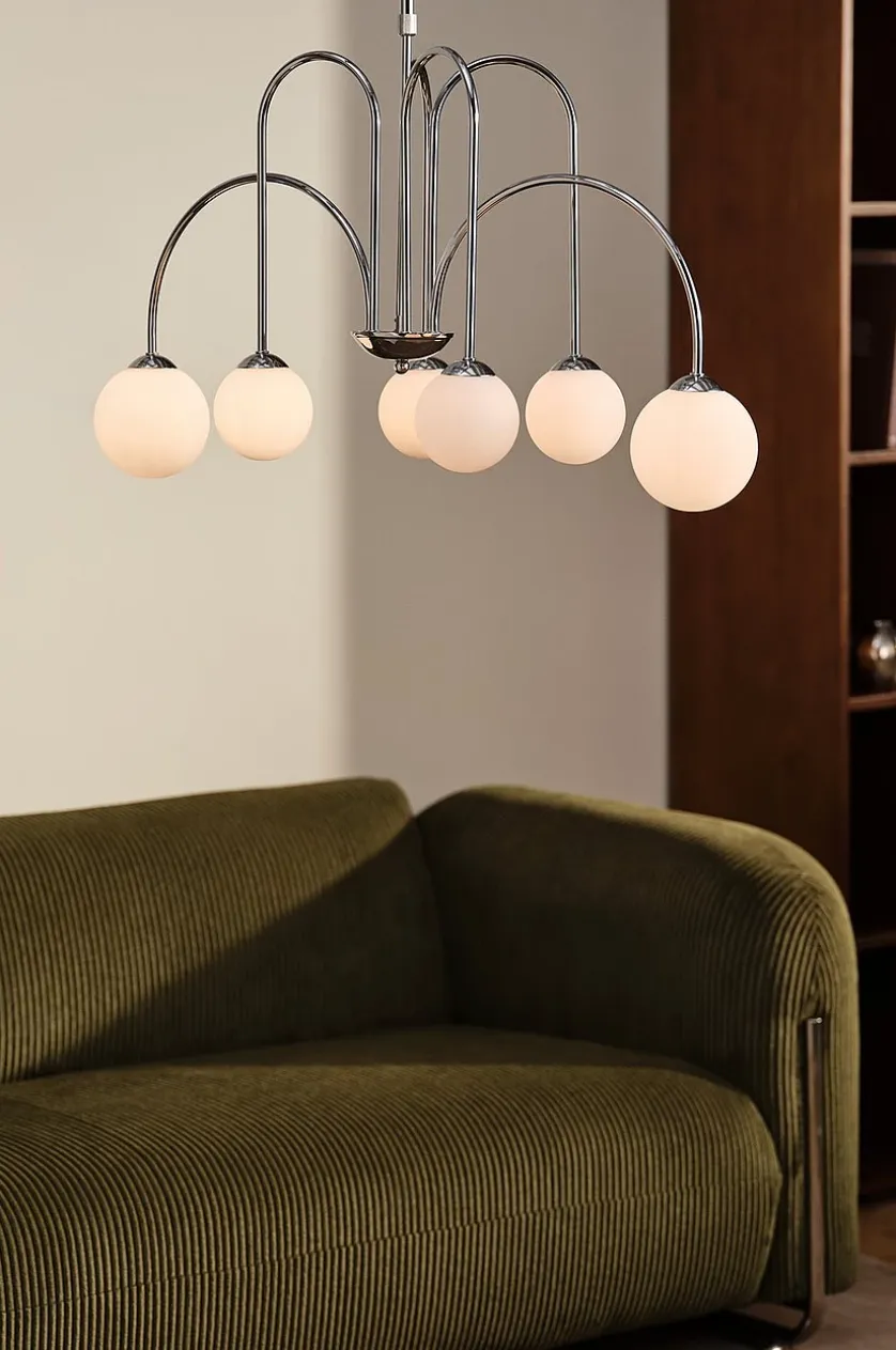MELINA loftlampe 6-armet