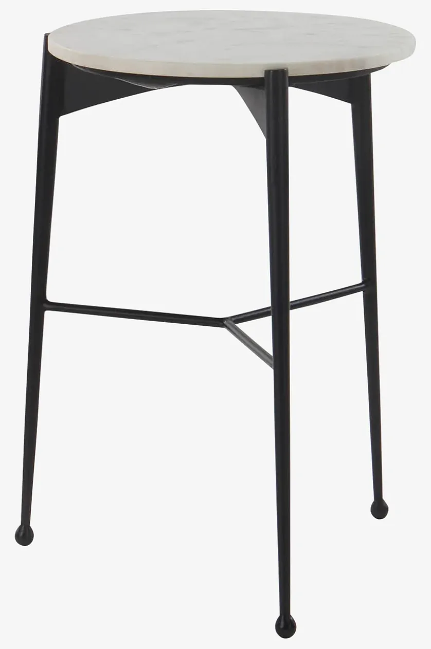 MELLE sidebord marmor