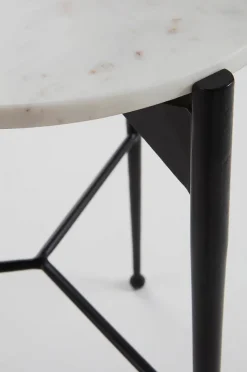 MELLE sidebord marmor