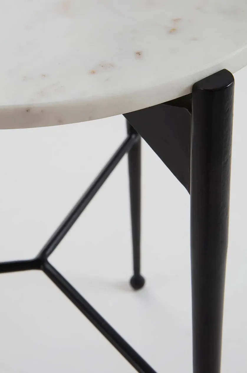 MELLE sidebord marmor