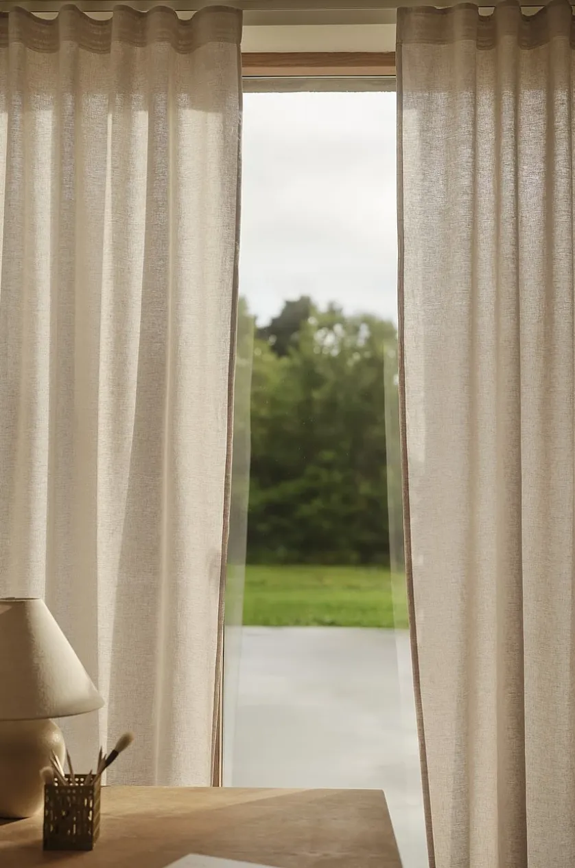 MILLY gardin hørblanding 2-pak