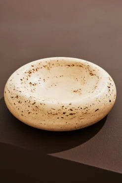 Moon-skål travertin Ø22 cm