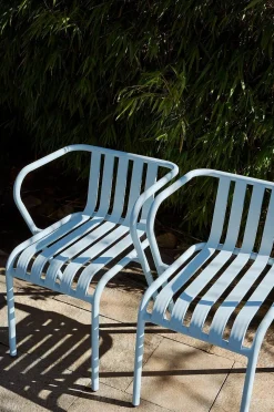 NERJA stol med armlæn, 2-pak
