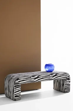 Odette bænk zebra 120 cm