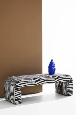 Odette bænk zebra 120 cm