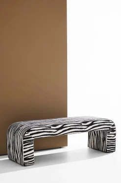 Odette bænk zebra 120 cm