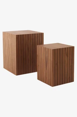 PALANZO sidebord 2-pak 30x30 cm 40x40 cm