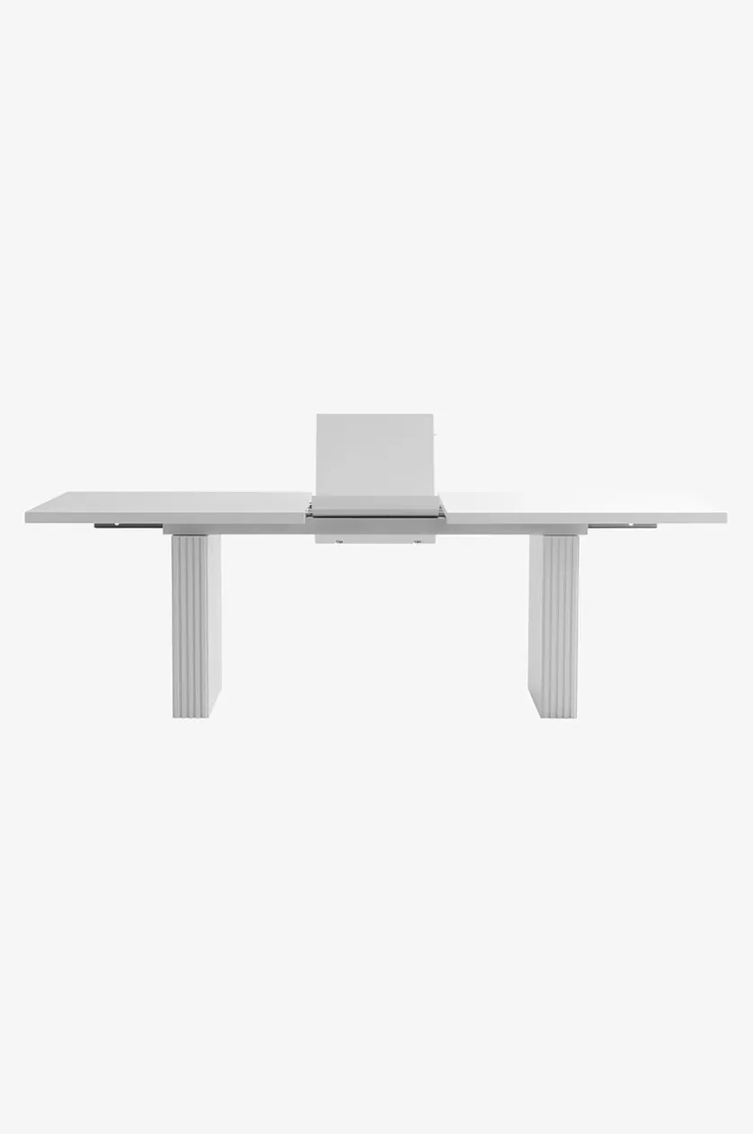 PALANZO spisebord med tillægsplade 105x196+45 cm