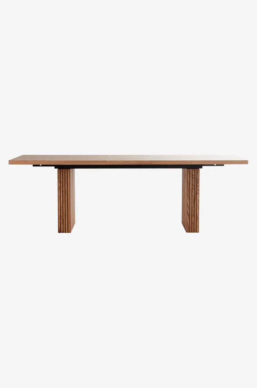 PALANZO spisebord med tillægsplade 105x196+45 cm