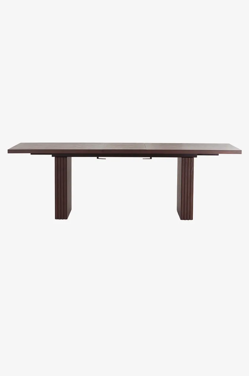 PALANZO spisebord med tillægsplade 105x196+45 cm