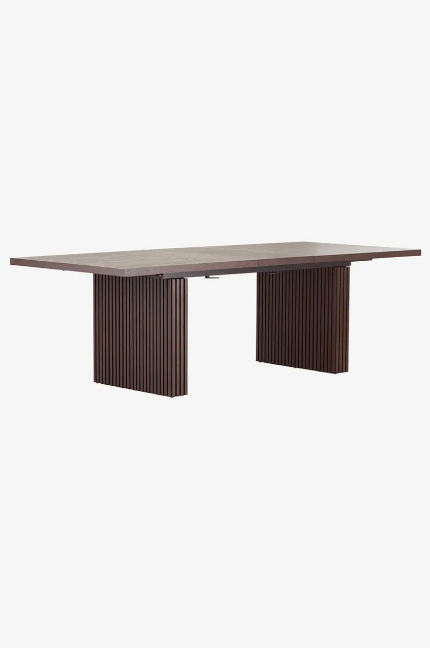 PALANZO spisebord med tillægsplade 105x196+45 cm