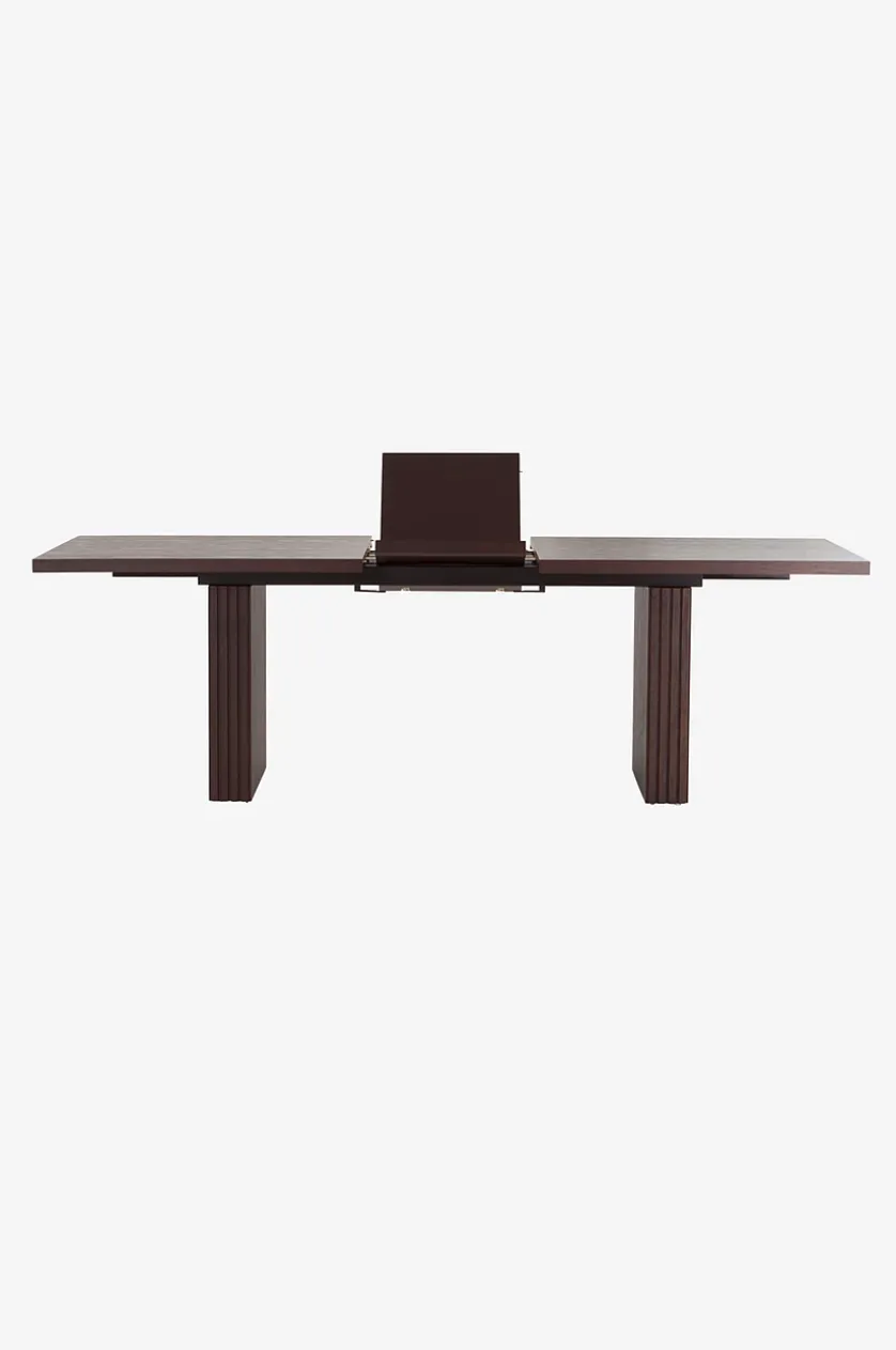 PALANZO spisebord med tillægsplade 105x196+45 cm