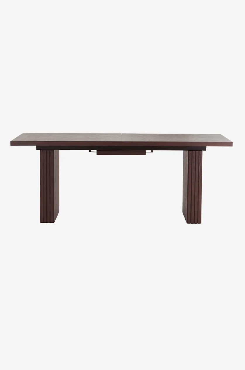 PALANZO spisebord med tillægsplade 105x196+45 cm