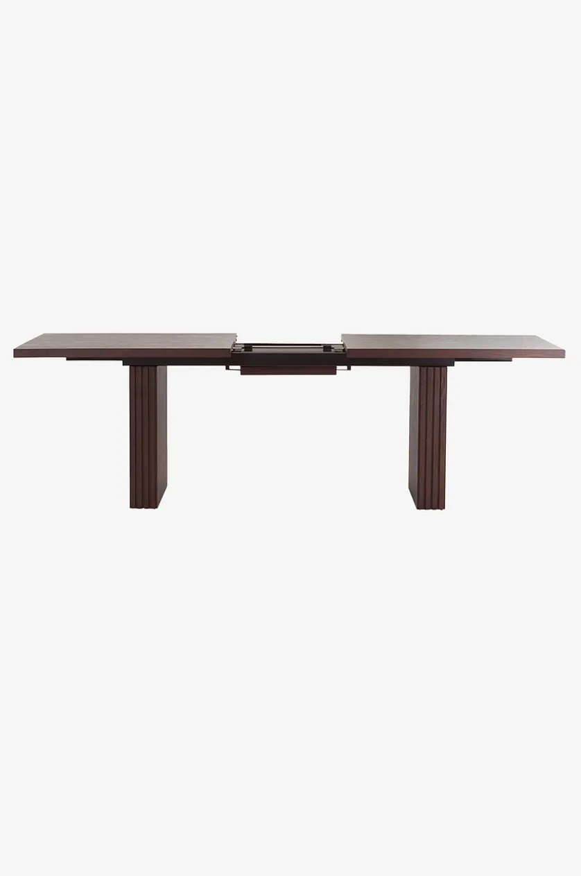 PALANZO spisebord med tillægsplade 105x196+45 cm