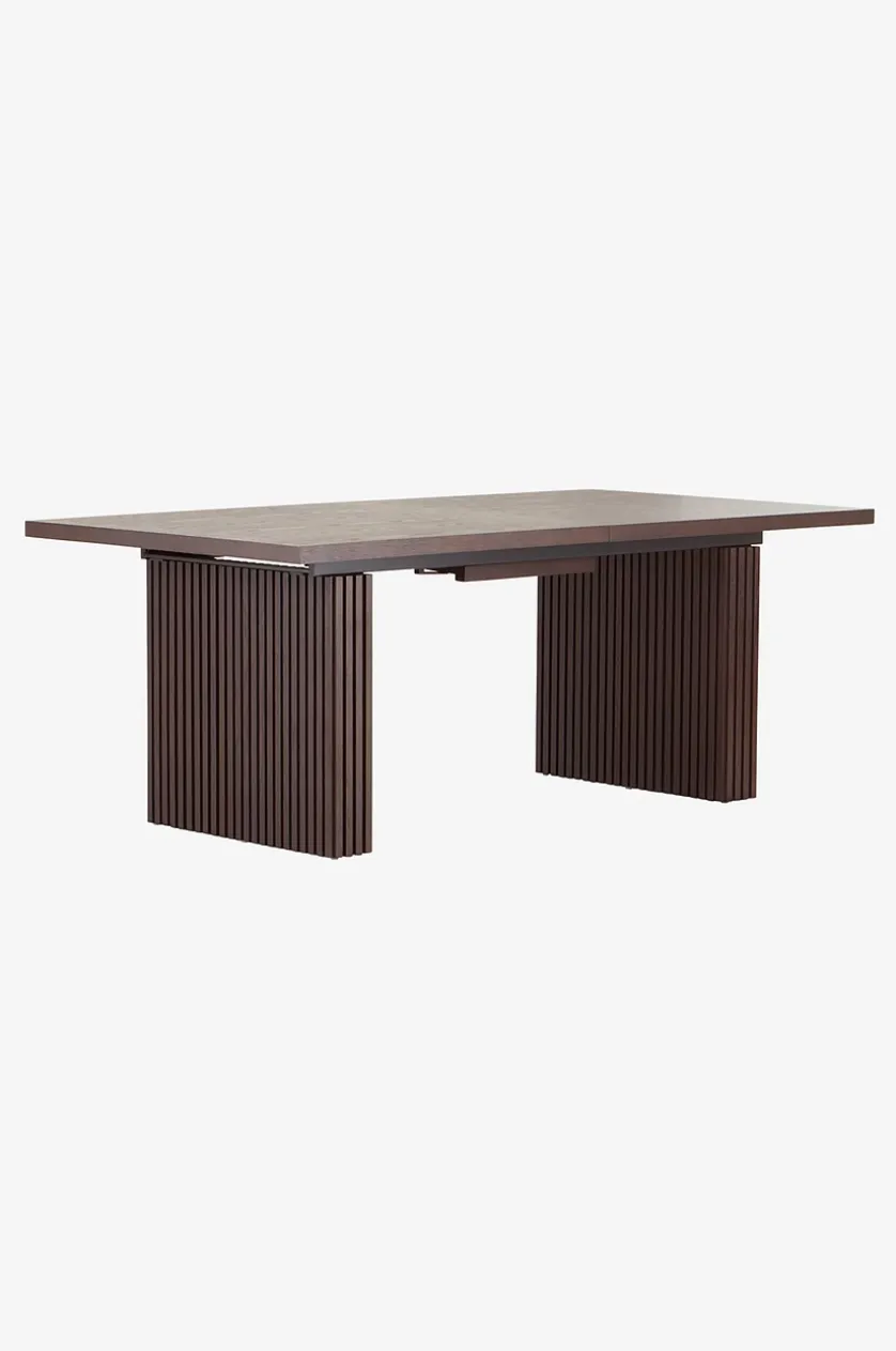 PALANZO spisebord med tillægsplade 105x196+45 cm