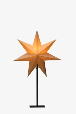 Papirstjerne metalfod højde 65 cm