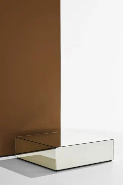Ponti bord i spejlglas 80x80 cm