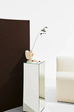 Ponti piedestal i spejlglas 27x27 cm