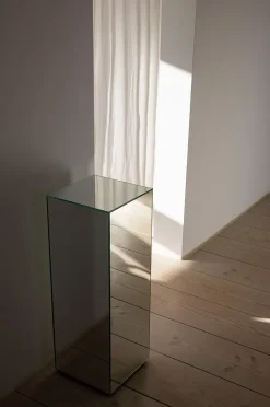 Ponti piedestal i spejlglas 27x27 cm