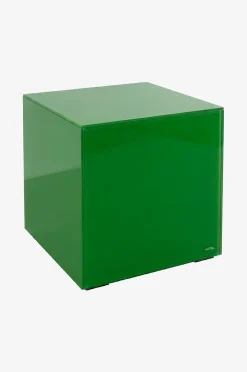 Pop kube i farvet glas 35x35 cm