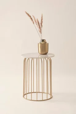 SEABROOK sidebord Ø 40 cm