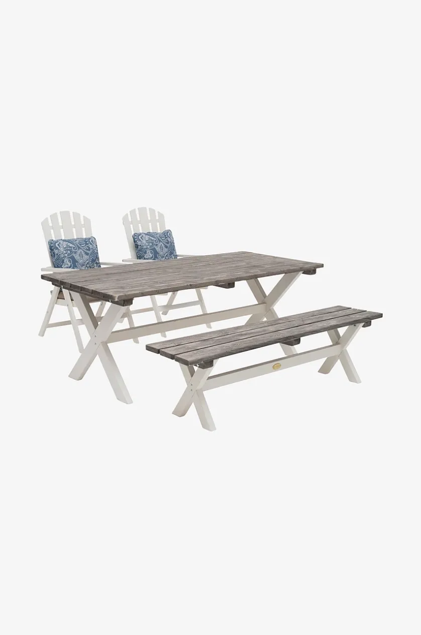 SHABBY CHIC bænk 40 x 180 cm