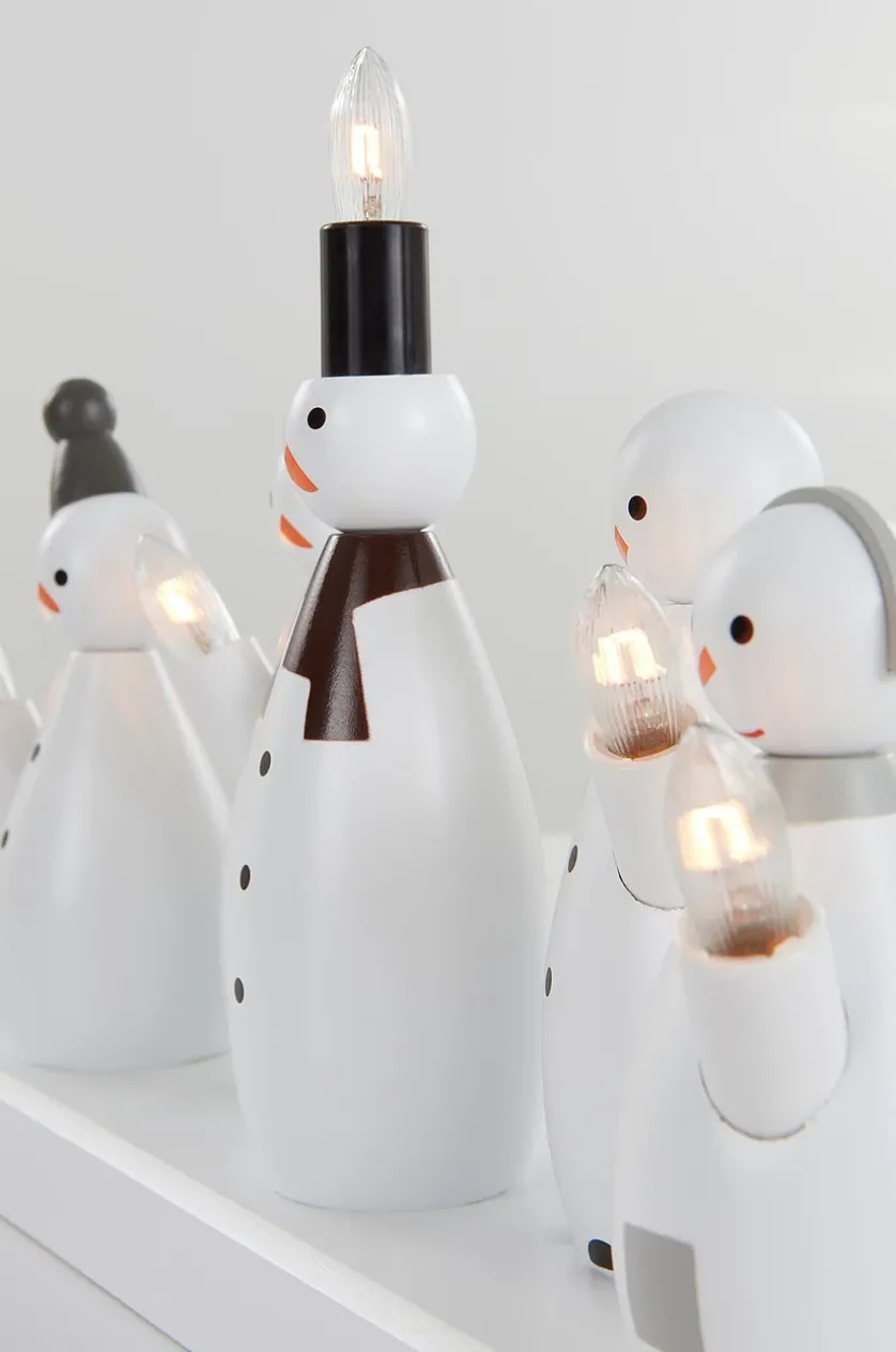 SNOWMAN (Field Unset) adventslysestage 21 cm