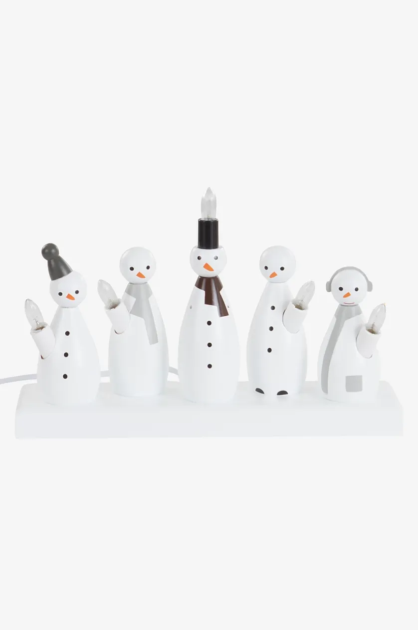 SNOWMAN (Field Unset) adventslysestage 21 cm