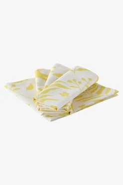 SPRING BLOOM serviet med 4-pakning
