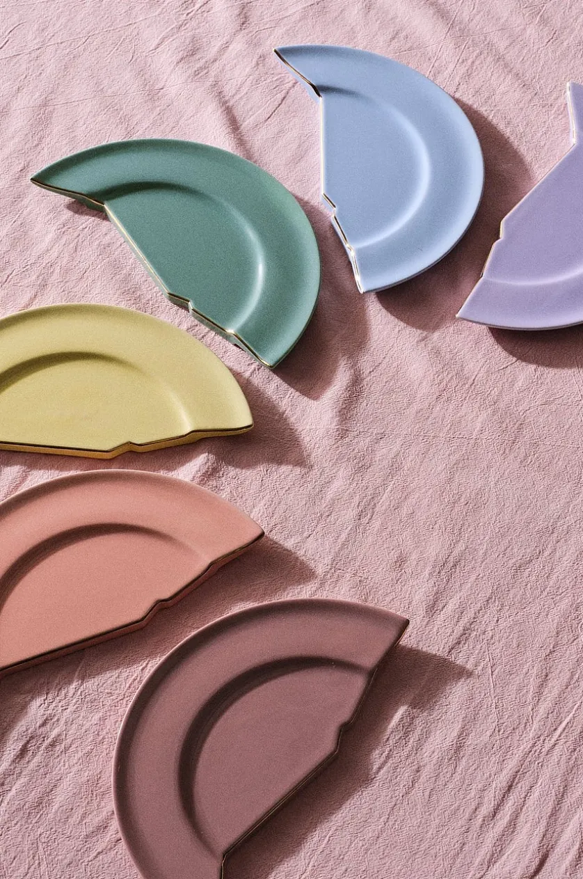 THE HALF PLATES sidetallerken 6-pak