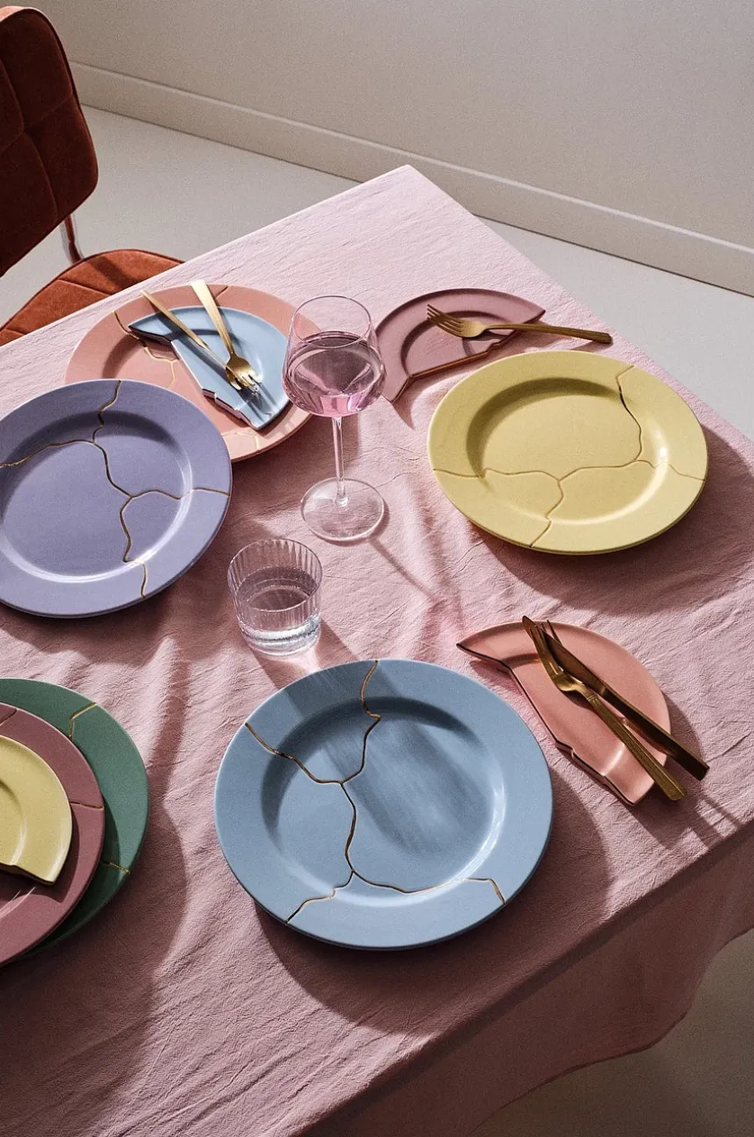THE SHATTERED PLATES tallerken 6-pak ø 27 cm