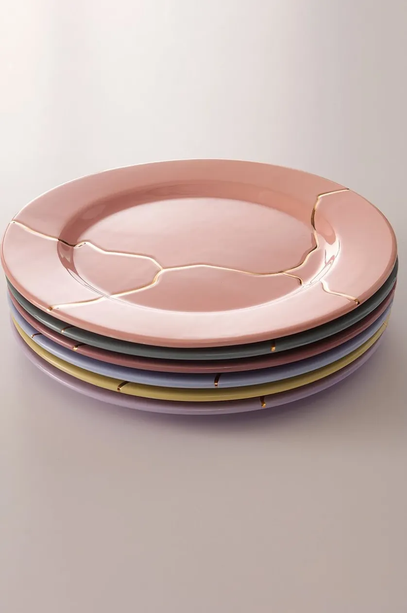 THE SHATTERED PLATES tallerken 6-pak ø 27 cm