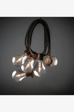 Tillægslyskæde E27 10 LED udskiftelig