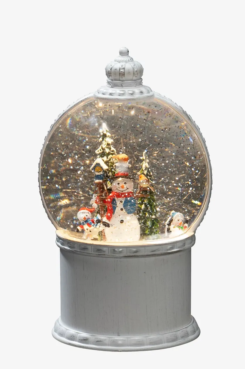 Vandfyldt juledekoration højde 21 cm