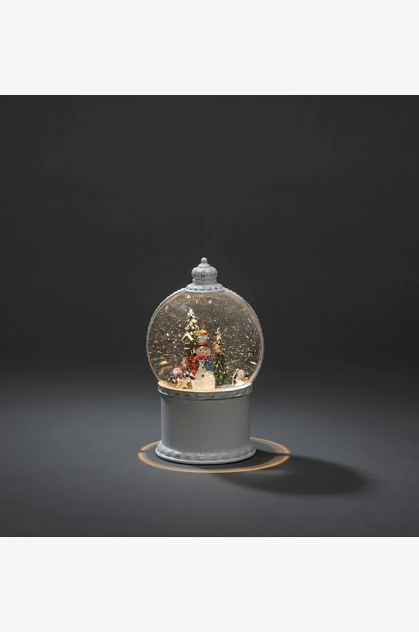 Vandfyldt juledekoration højde 21 cm