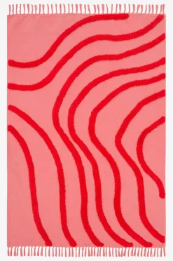WAVE bomuldsgulvtæppe
