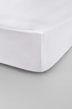 ZACK SATIN faconsyet lagen med satin høj madras økologisk