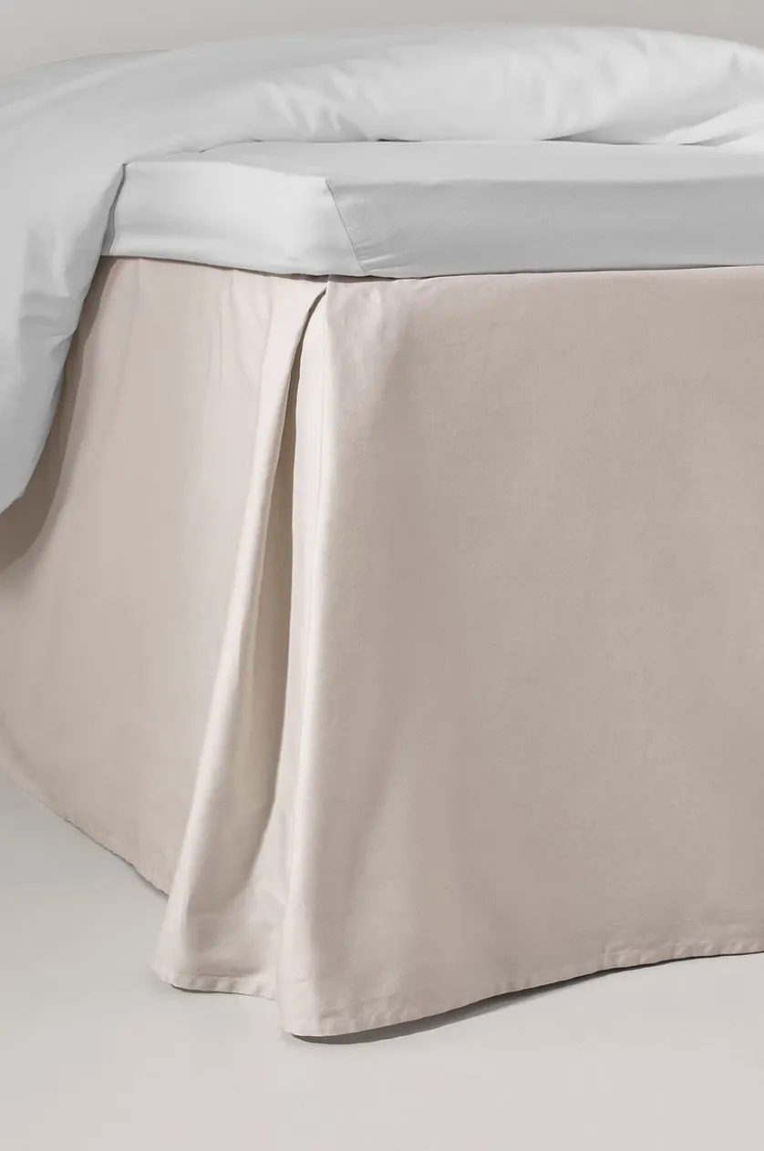 ZACK SATIN sengekappe med satin 45 cm økologisk